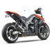 EXHAUST STREET R-77 SLIP-ON SS-CF-CF DUAL