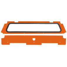 REAR WINDSHIELD ORANGE MADNESS