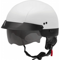 HH-75 HALF HELMET WHITE 2X
