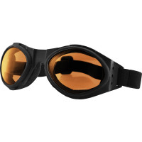 BUGEYE SUNGLASSES BLACK W/AMBER LENS