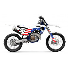 COMP KIT USA 25 HUSQVARNA TC/FC 125-450 WHT BG