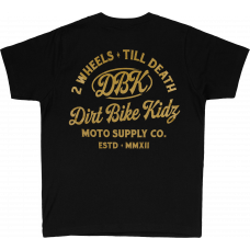 GOLD NUGGET YOUTH TEE BLACK YL