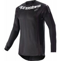 TECHSTAR ARCH JERSEY BLACK/SILVER LG