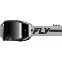 ZONE PRO GOGGLE GREY/BLACK W/ BLACK MIRROR/SMOKE LENS