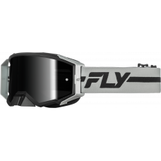 ZONE PRO GOGGLE GREY/BLACK W/ BLACK MIRROR/SMOKE LENS