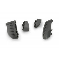 RUBBER END REPLACEMENT FRAME SLIDER PRO 2.0 PR GREY