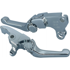 ANTHEM SHORTY LEVER SET CHROME CVO FLHX/FLTR23-26 FLHX/FLTR24