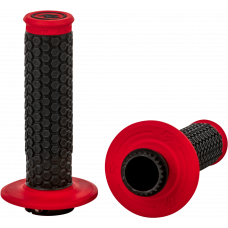 PILOT MX LOCK-ON GRIPS RED