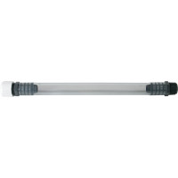 FILLER HOSE W/SCREW CAP CLEAR 12