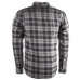 MARKSMAN FLANNEL BLACK/GREY LG
