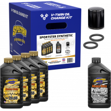 V-TWIN FULL OIL SERVICE KIT XL SYNTHETIC