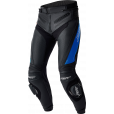 TRACTECH EVO D3O PANTS BLK/BLUE LEATHER 2X
