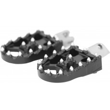 MOTO STYLE FOOTPEG SET BLACK FTR 1200
