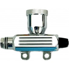 SMOOTH REAR MASTER CYLINDER CHROME
