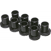 CONTROL ARM BUSHINGS FRONT BLACK POL