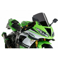 WINDSCREEN R-RACER DARK SMOKE KAW