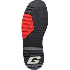 SG22 BOOT SOLE PAIR BLACK/RED SZ 07