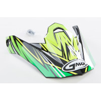 VISOR W/SCREWS RAZ MX-86 GREEN/HI-VIS YELLOW