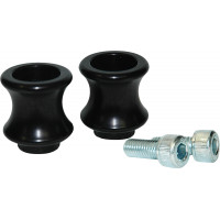 SWINGARM SPOOLS 8MM BLK HON