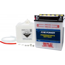 BATTERY W/ACID CB14L-A1 12V HEAVY DUTY