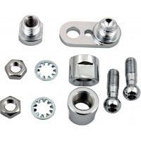 SWIVEL KIT FRONT TURN SIGNALS CHROME