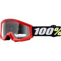 STRATA MINI GOGGLE RED CLEAR LENS