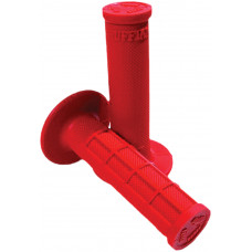 RUFFIAN HALF WAFFLE GRIPS RED