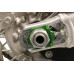 AXLE BLOCKS ELITE KAW/SUZ GREEN