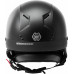 HH-75 HALF HELMET MATTE BLACK LG