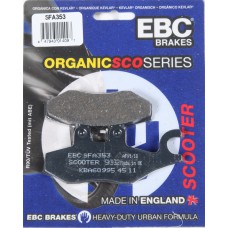 BRAKE PADS SFA353 ORGANIC