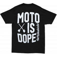 MOTO IS DOPE TEE BLACK 2X