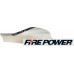 FIRE POWER STICKER WHITE 100 PKS