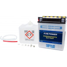 BATTERY W/ACID 12N14-3A 12V