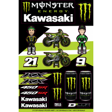 DECAL SHEETS KAWASAKI