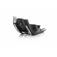 SKID PLATE W/LINKAGE GUARD BLACK/WHITE
