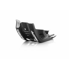 SKID PLATE W/LINKAGE GUARD BLACK/WHITE
