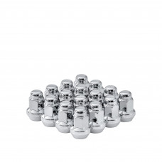 LUG NUTS CHROME POL 3/8