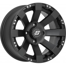 SPYDER WHEEL 12X7 4/110 2+5 (-47MM) BLACK