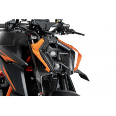 DOWNFORCE FRONT SPOILER MATT BLACK KTM