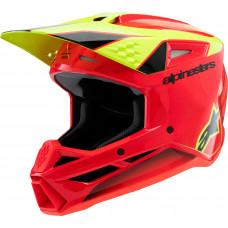 SM3 YOUTH FRAY HELMET RD/YLW FLUO/BLK YL