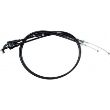 BLACK VINYL THROTTLE PUSH-PULL CABLE SET
