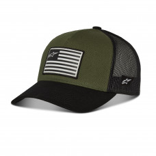 FLAG SNAPBACK HAT MILITARY/ BLACK O/S