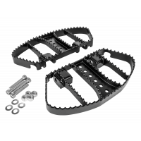 MX STYLE PASSENGER BOARDS BLACK FLT
