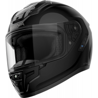 PHANTOM FF MESH COM HELMET GLOSSY BLACK 2X