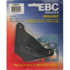 BRAKE PADS FA24/2 ORGANIC