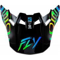 FORMULA S CARBON ZEN VISOR BLACK CARBON/BLUE/YELLOW YL/SM