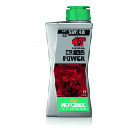 CROSS POWER OIL 5W40 4T 1L (10/CASE  SOLD EA)