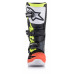 TECH 7S BOOTS DARK GREY/ RED FLUO/YELLOW FLUO SZ 04
