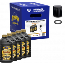 V-TWIN ENGINE OIL CHG KIT M8 SYNTHETIC