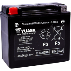 BATTERY YTX20H SEALED FACTORY ACTIVATED